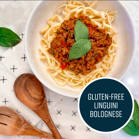 Gluten Free Linguini Bolognese