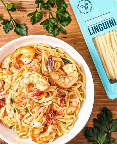 Shrimp Scampi Linguini - Gluten Free